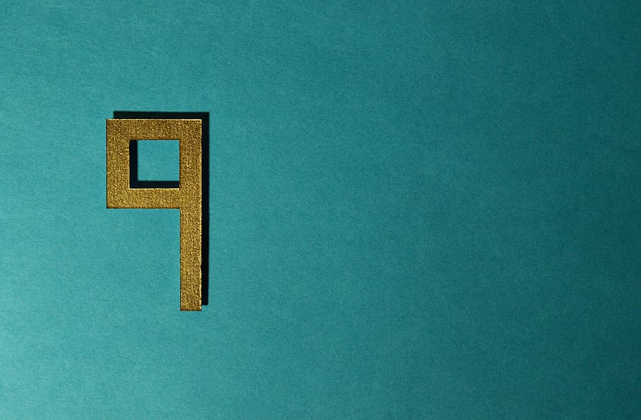 nine, type, number, background, gold, card, brightness, decorative HD wallpaper