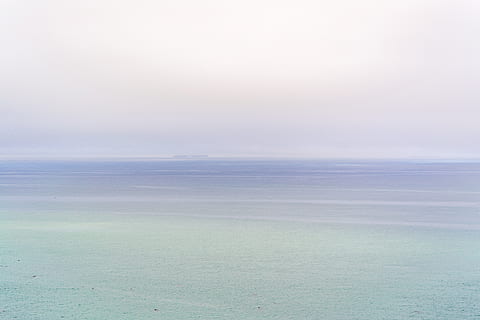 HD wallpaper: ocean, sea, pastel, beach, background, abstract ...