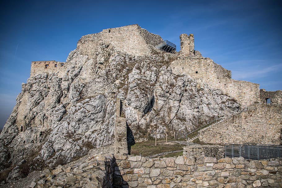 castle, history, strength, stone, old, historical, medieval, HD wallpaper