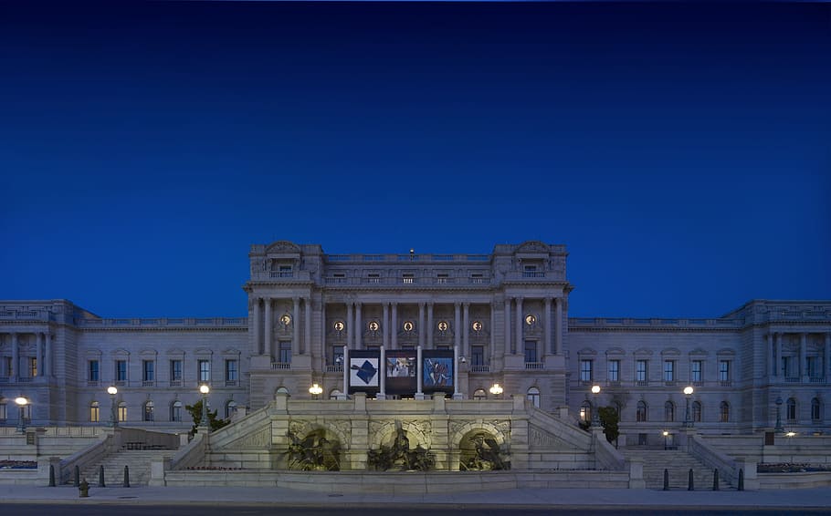 congress, library, construction, architecture, keep, urban HD wallpaper