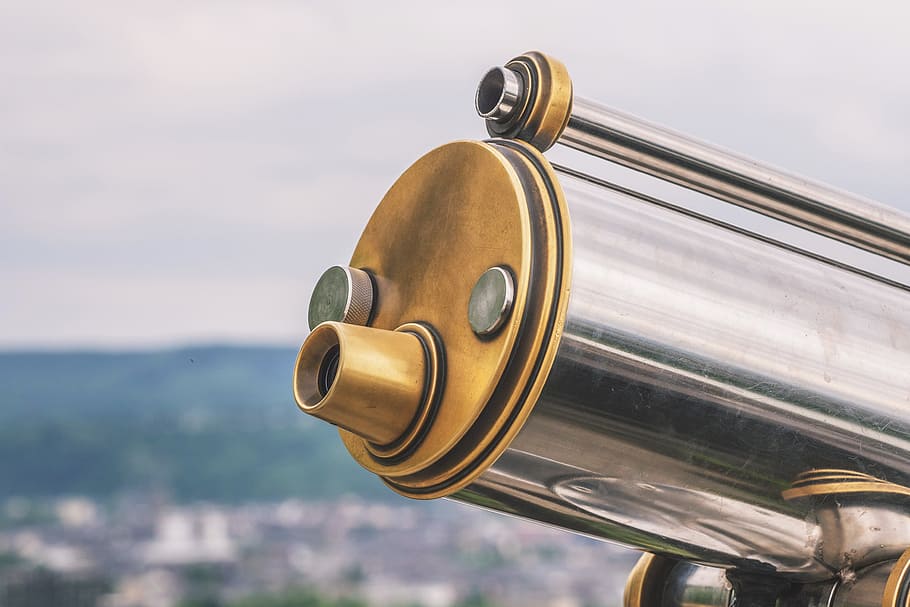Telescope, various, architecture, no people, metal, sky, close-up HD wallpaper