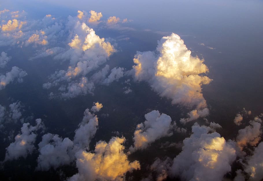 cloud, cloudy, nature, smoke, high, height, altitude, cloud - sky HD wallpaper