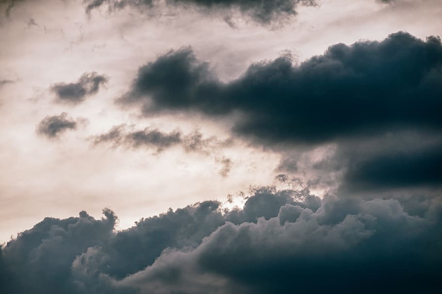 Gray Cloud, atmosphere, clouds, cloudscape, cloudy, colors, dark clouds HD wallpaper
