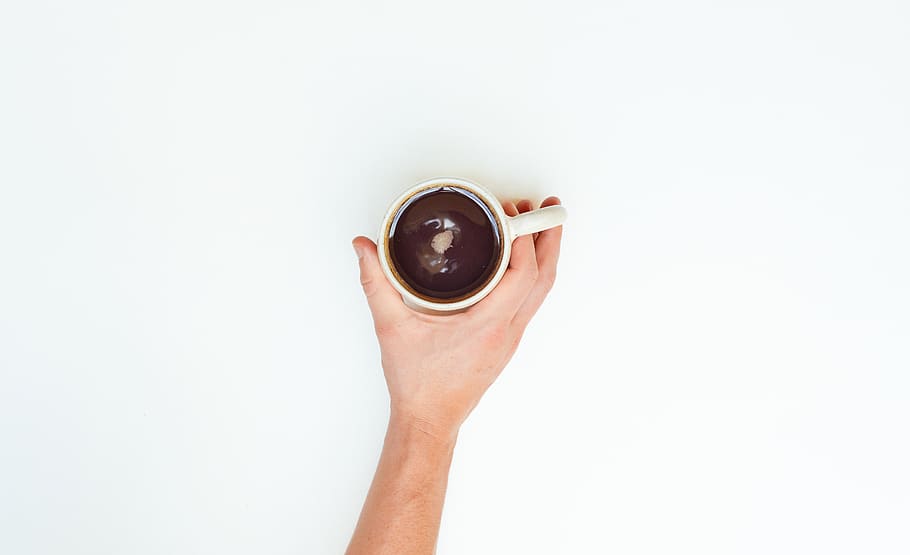Person Holding Mug, coffee, cup, hand, human hand, human body part HD wallpaper