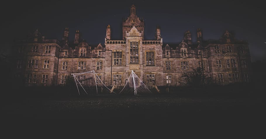 Brown Concrete Castle, abandoned, ancient, architecture, art HD wallpaper