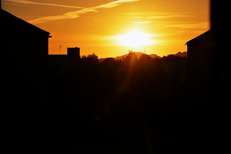 light, cloud, sky, sun, sunrise, sunset, sunlight, morning HD wallpaper