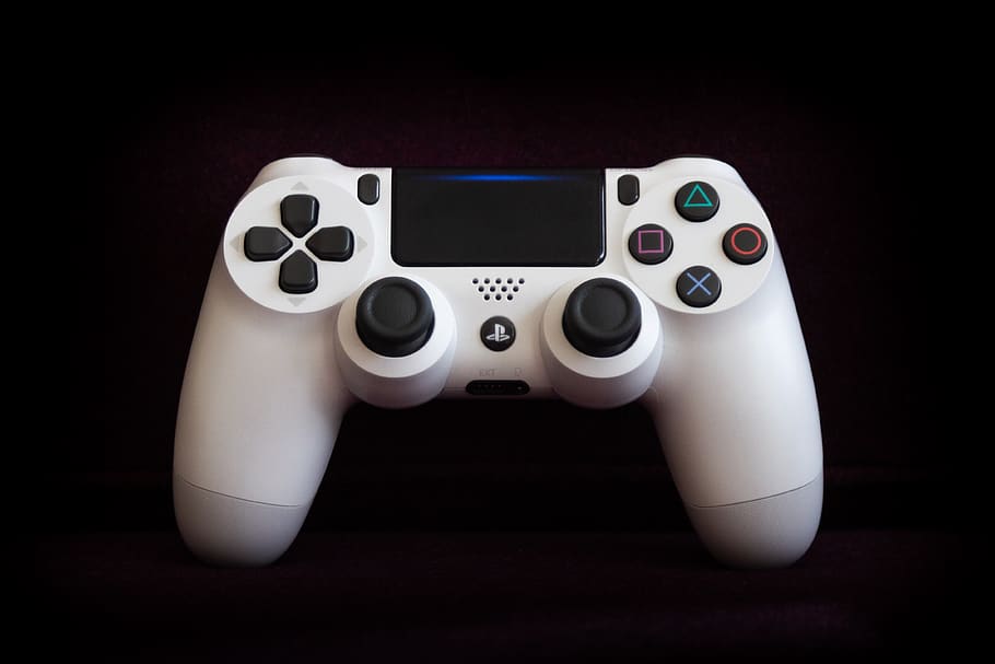 game, entertainment, console game, playstation, joystick, controller, HD wallpaper