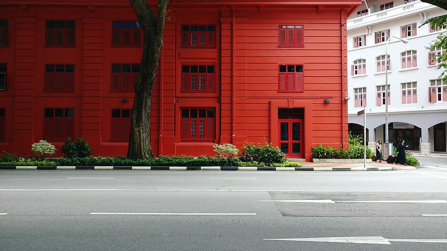 singapore, building exterior, architecture, built structure HD wallpaper