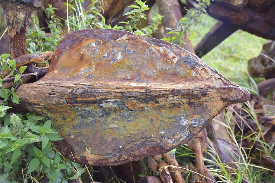 anchor, rust, metal, weathered, rusty, iron, rusted, old, corrosion HD wallpaper