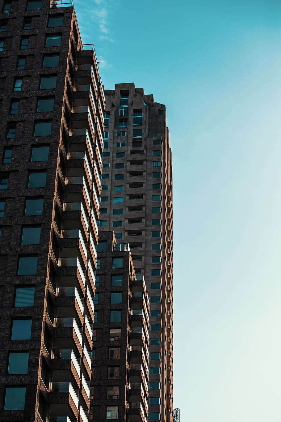 netherlands, rotterdam, workplace, balcony, brown, flat, windows HD wallpaper