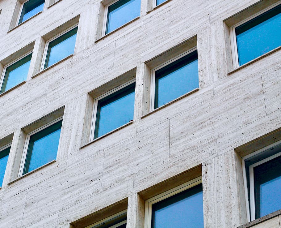 germany, munich, minimal, architecture, texture, windows, built structure HD wallpaper