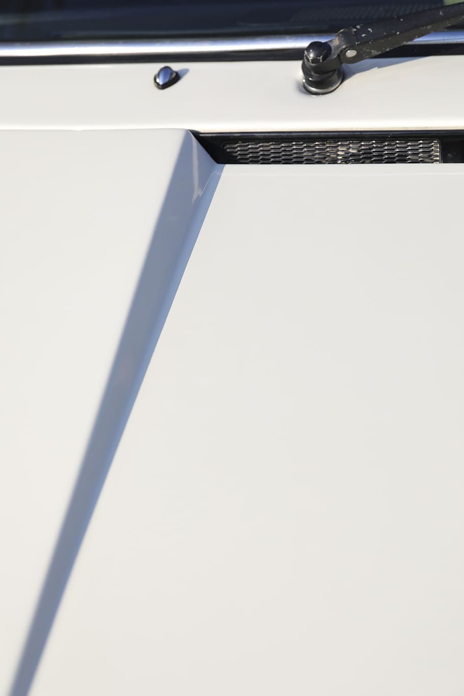 appliance, bonnet, white, lines, 911, porsche, car, hood, electronics HD wallpaper