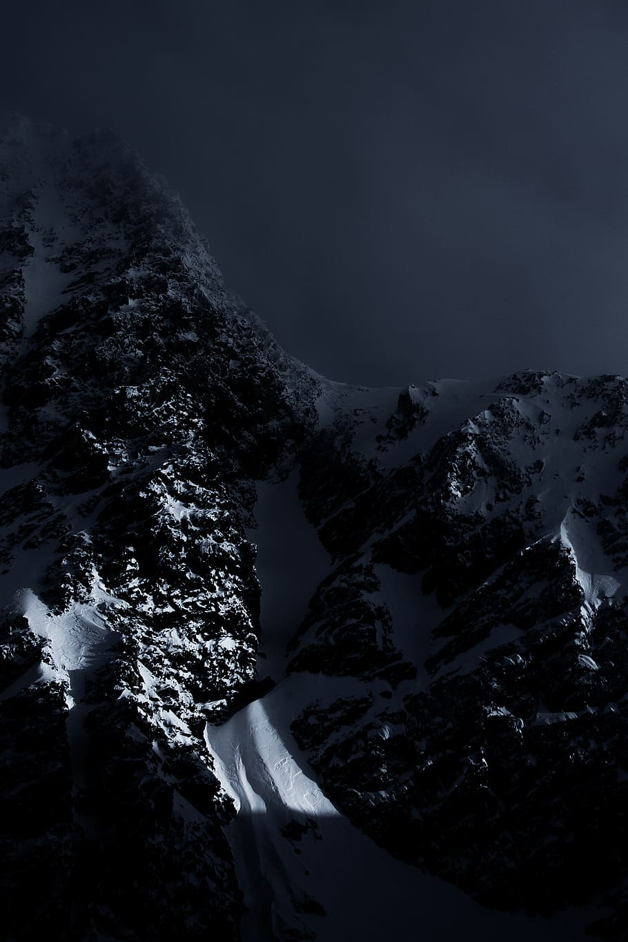 snow covered mountain during daytime, beauty in nature, scenics - nature HD wallpaper