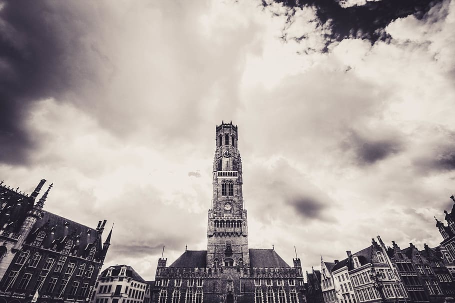 tower, building, architecture, town, urban, city, spire, steeple HD wallpaper