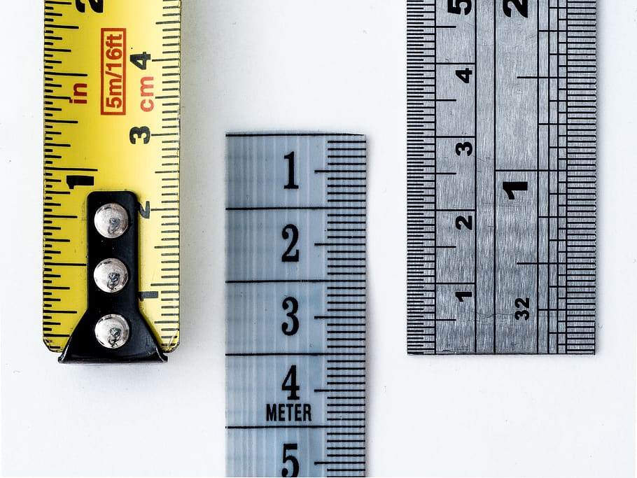 gray and yellow measures, instrument of measurement, accuracy HD wallpaper
