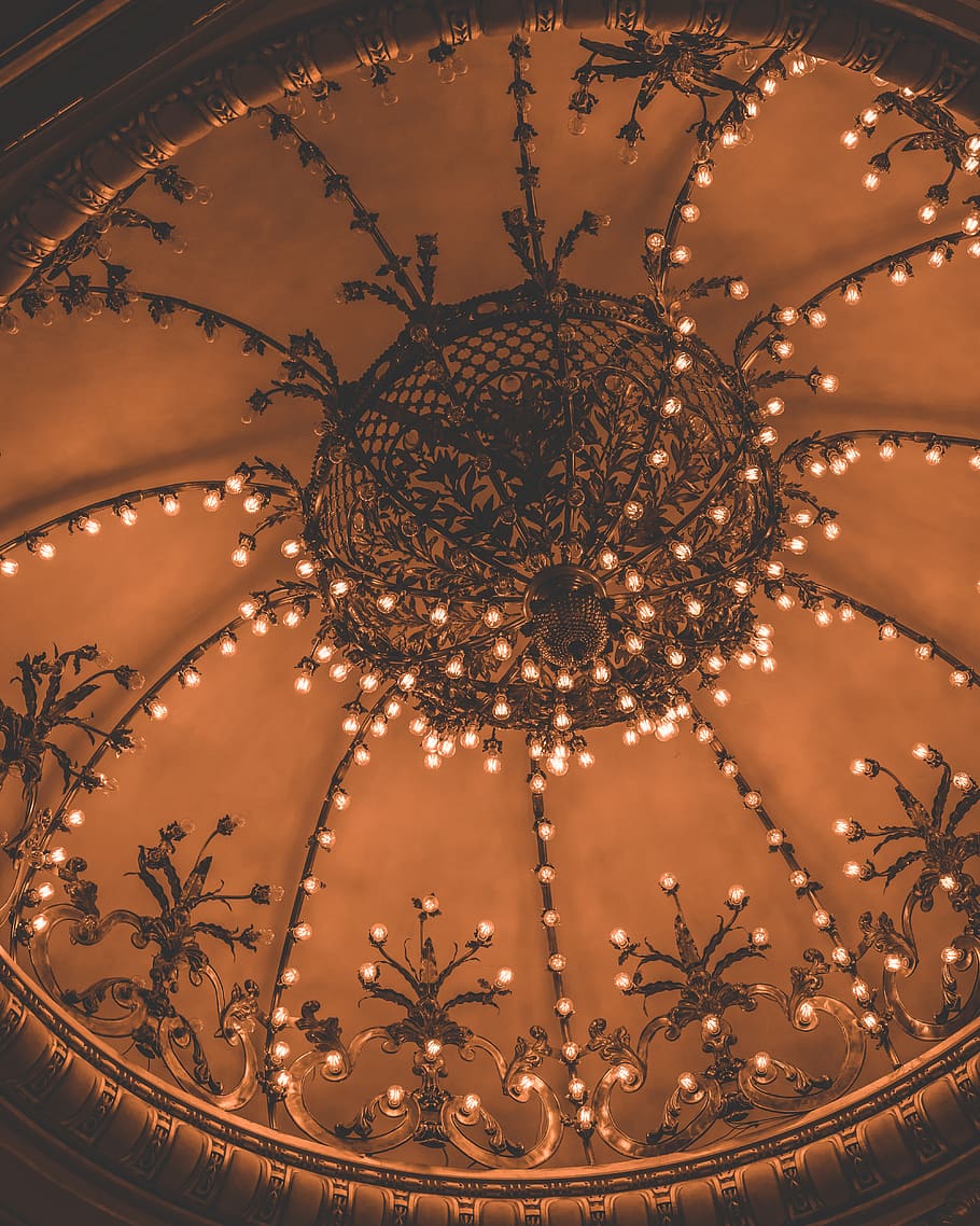 decoration, illuminated, no people, celebration, indoors, lighting equipment HD wallpaper