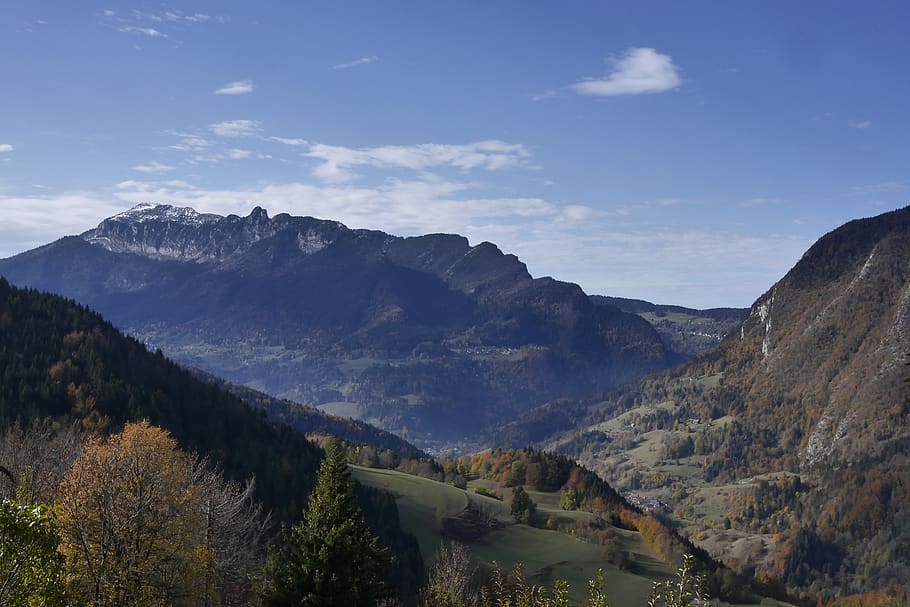 hdwallpaper, background, nature, landscape, mountain, mountains HD wallpaper