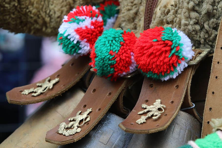 bulgaria, costume, festival, games, kukeri, masquerade, traditional