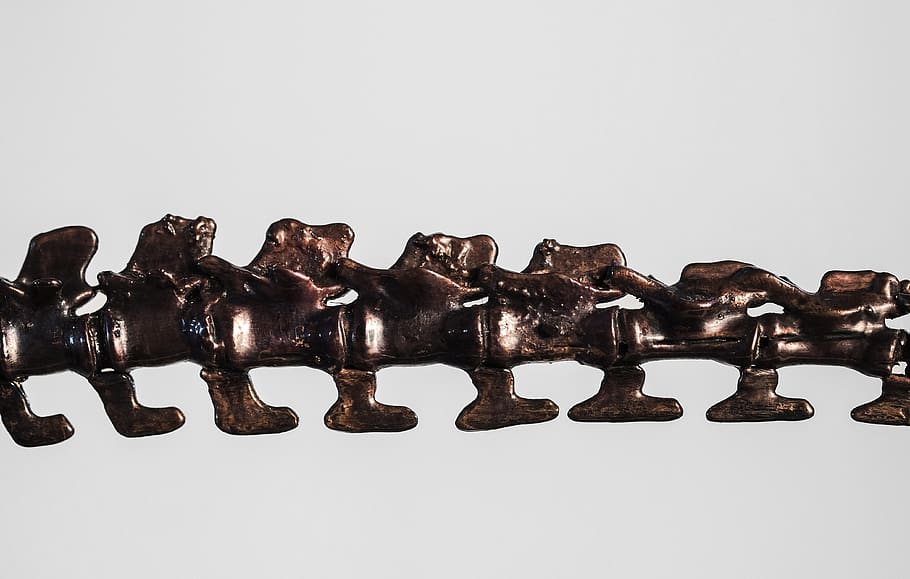 art, 五玄土, copper, copperart, artist, skulls, death, sculpture HD wallpaper