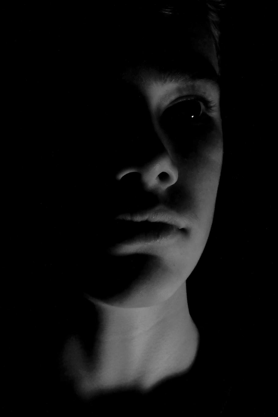 head, face, person, human, photo, photography, portrait, mouth HD wallpaper