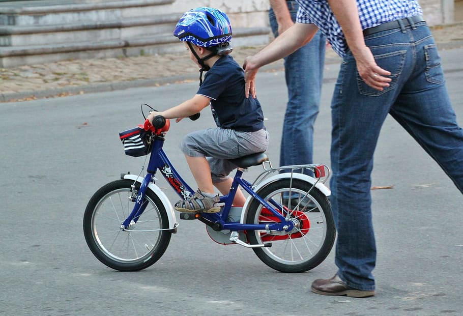 human, activity, father, son, love, transportation, bicycle HD wallpaper
