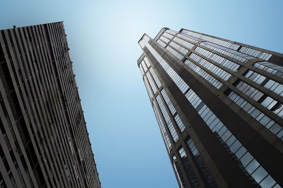 Brown Panted Building, architectural design, architectural detail HD wallpaper