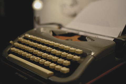 typewriter, mechanical, retro, letters, keyboard, nostalgia HD wallpaper