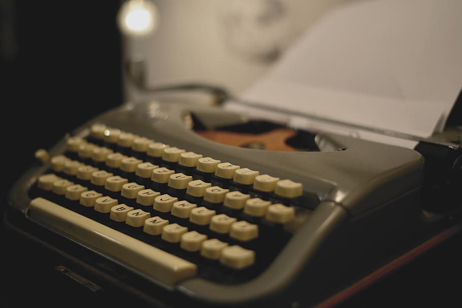 typewriter, mechanical, retro, letters, keyboard, nostalgia HD wallpaper
