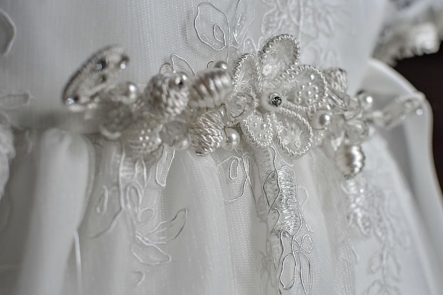 white floral textile, accessory, accessories, jewelry, lace, home decor HD wallpaper