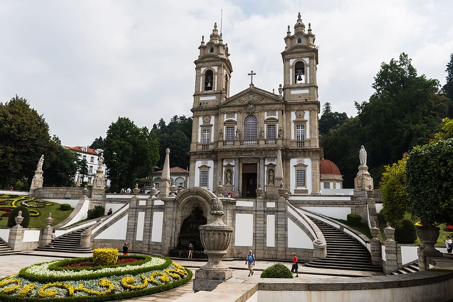 portugal, braga, bom jesus do monte, architecture, built structure