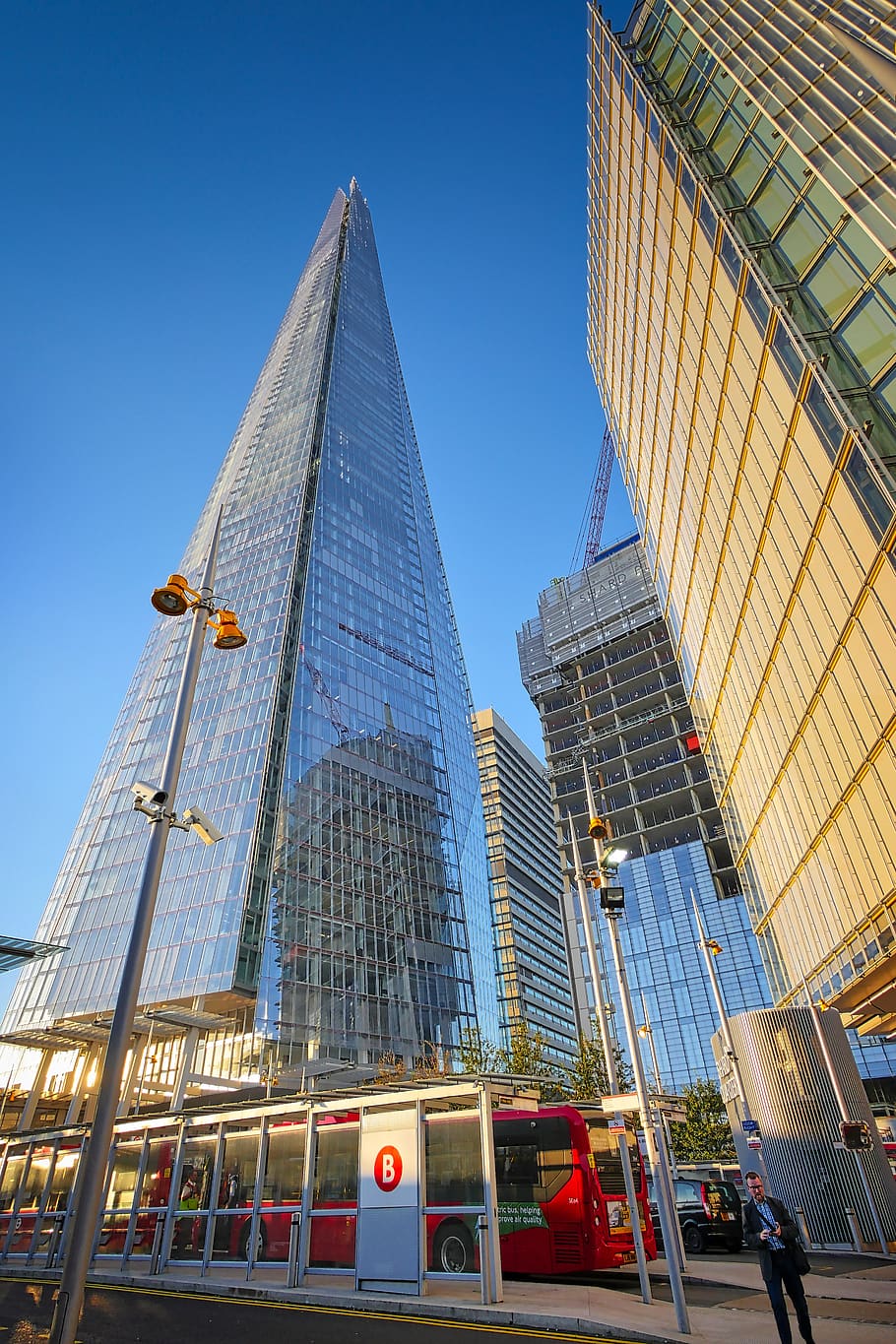 skyscraper, london, architecture, building, facade, glass, office building HD wallpaper