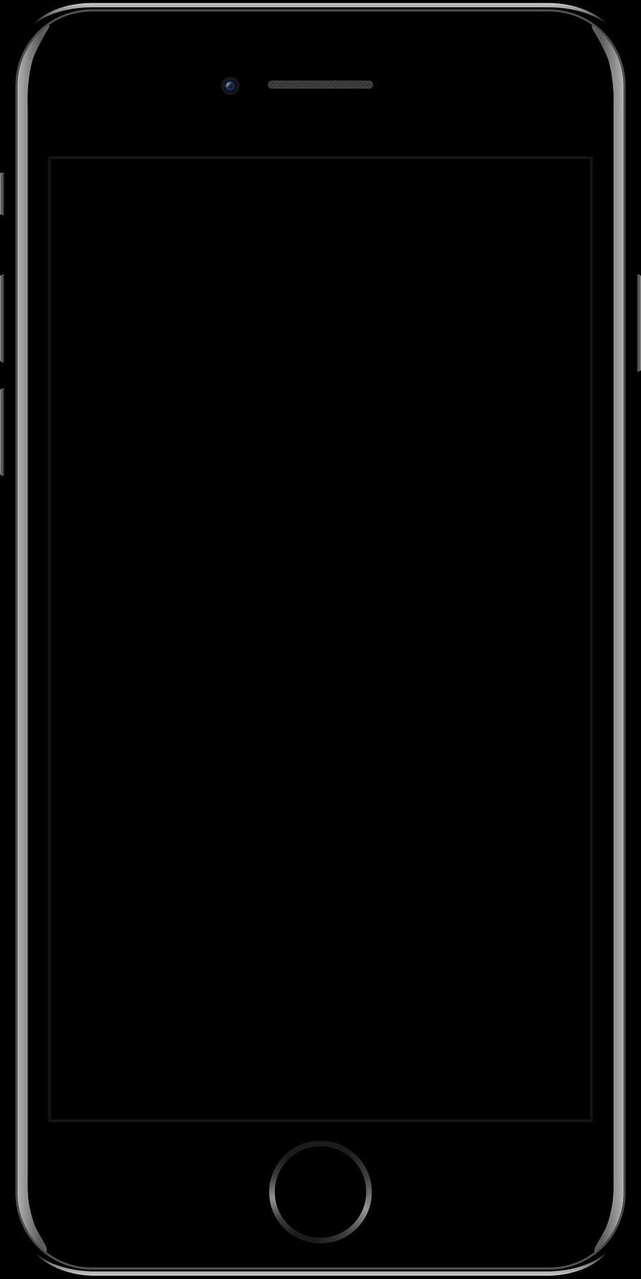 HD wallpaper: Jet Black Iphone 7, apple, gadget, mobile phone, smartphone,  technology | Wallpaper Flare