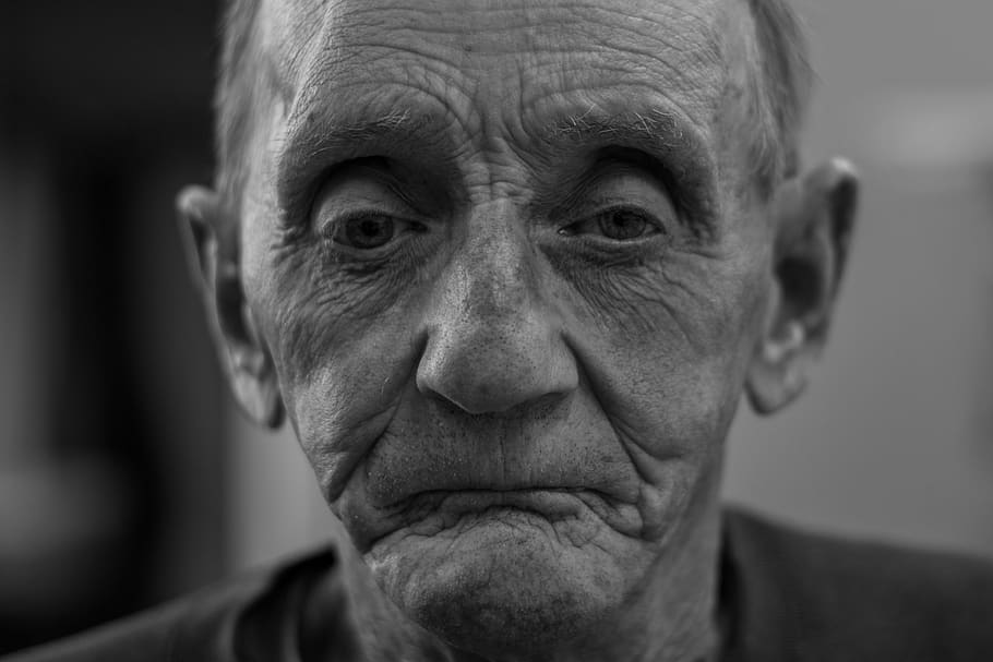 man making sad face, person, people, human, portrait, city of refuge