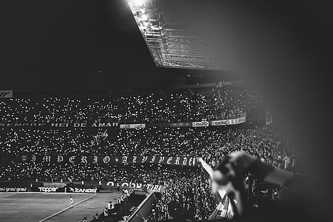 crowd, building, stadium, human, person, audience, lighting HD wallpaper