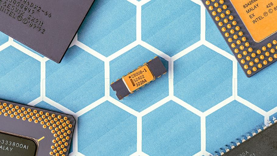 intel, 8008, cpu, old, processor, collectible, photo, photography HD wallpaper