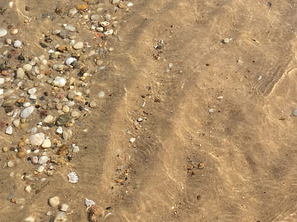 sand, rock, texture, soil, material, geology, beach, land, sea HD wallpaper