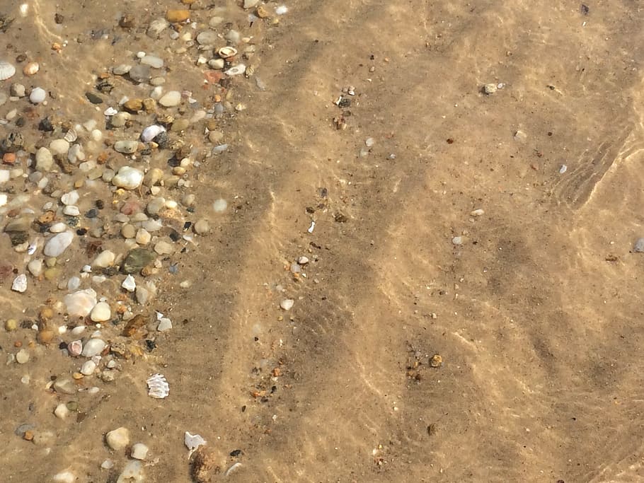 sand, rock, texture, soil, material, geology, beach, land, sea HD wallpaper