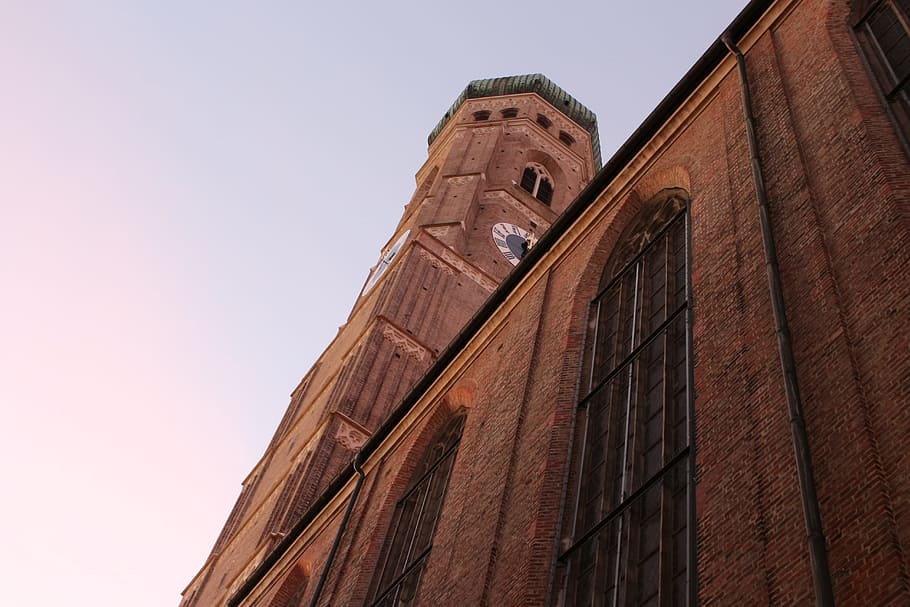 Brown Castle, architectural, architecture, brickwall, building HD wallpaper