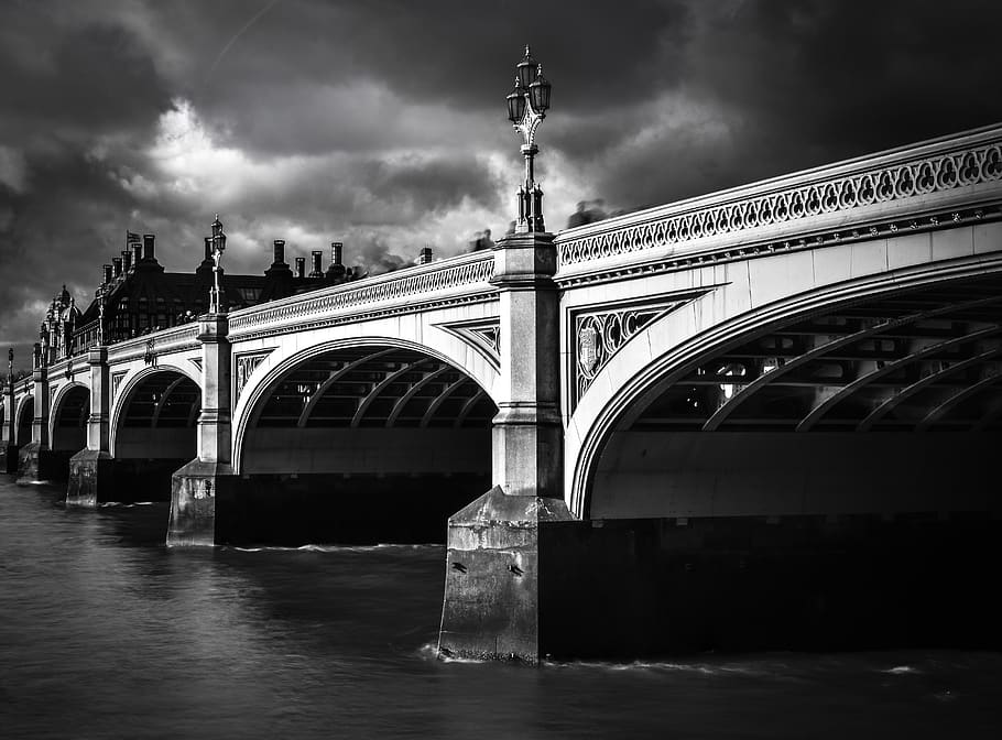 london, united kingdom, westminster bridge, water, river, thames, HD wallpaper