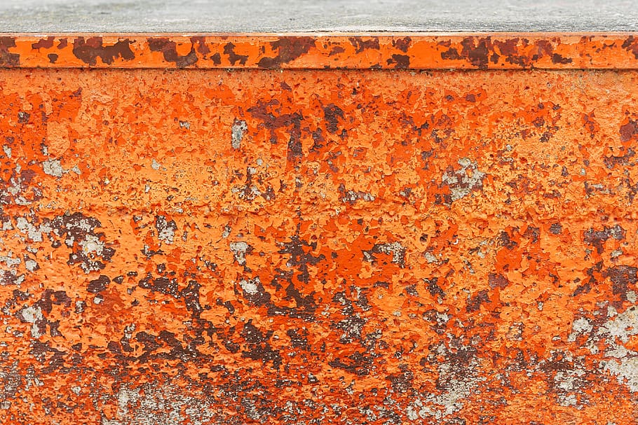 macedonia (fyrom), skopje, orange, wall, stone, texture, rust, HD wallpaper