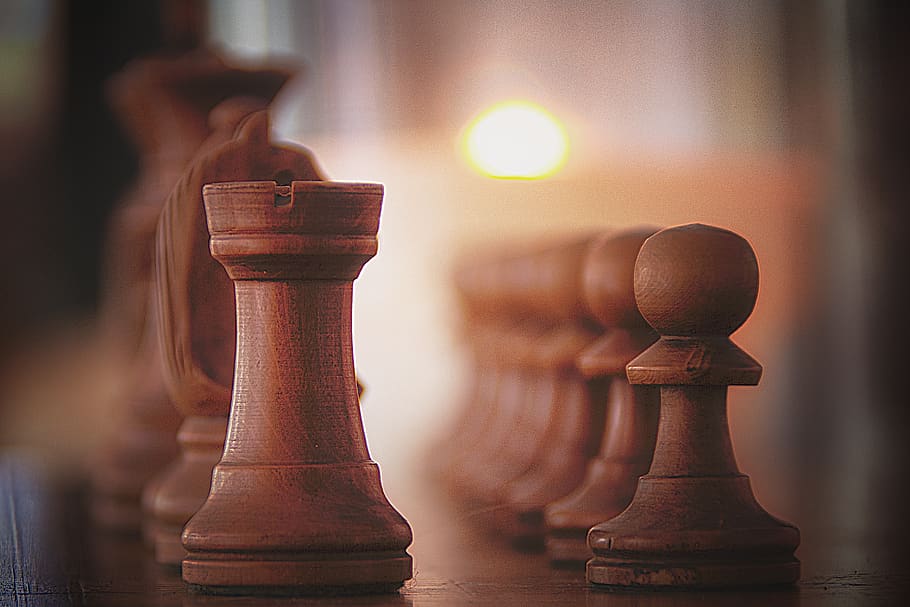 chess, games, board game, leisure games, chess piece, wood - material HD wallpaper
