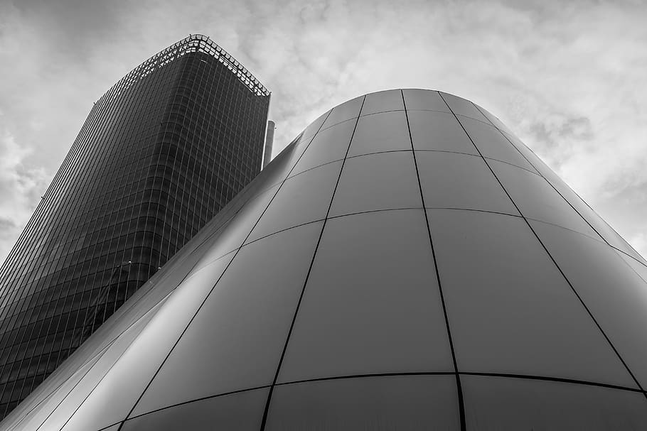 italy, milano, generali tower, architecture, built structure HD wallpaper