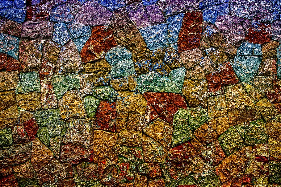 texture, stone, structure, pattern, paving stones, materials HD wallpaper