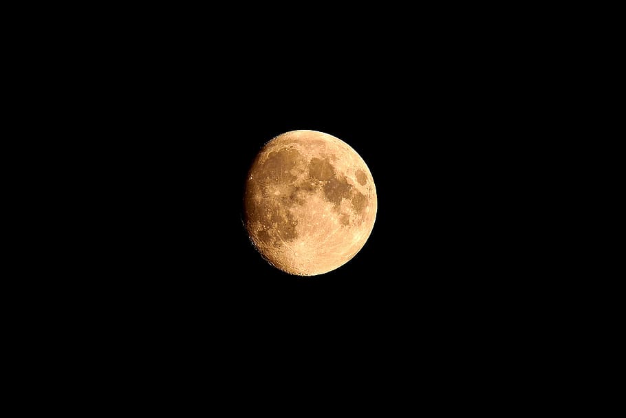 moon, sky, night, space, astronomy, planetary moon, full moon HD wallpaper