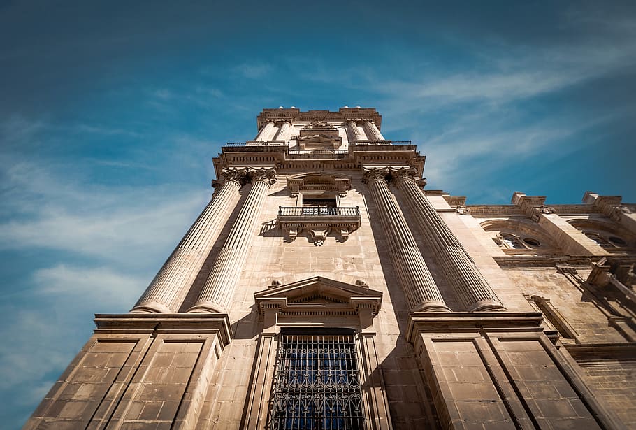 cathedral, tower, sky, architecture, building, city, dom, landmark HD wallpaper