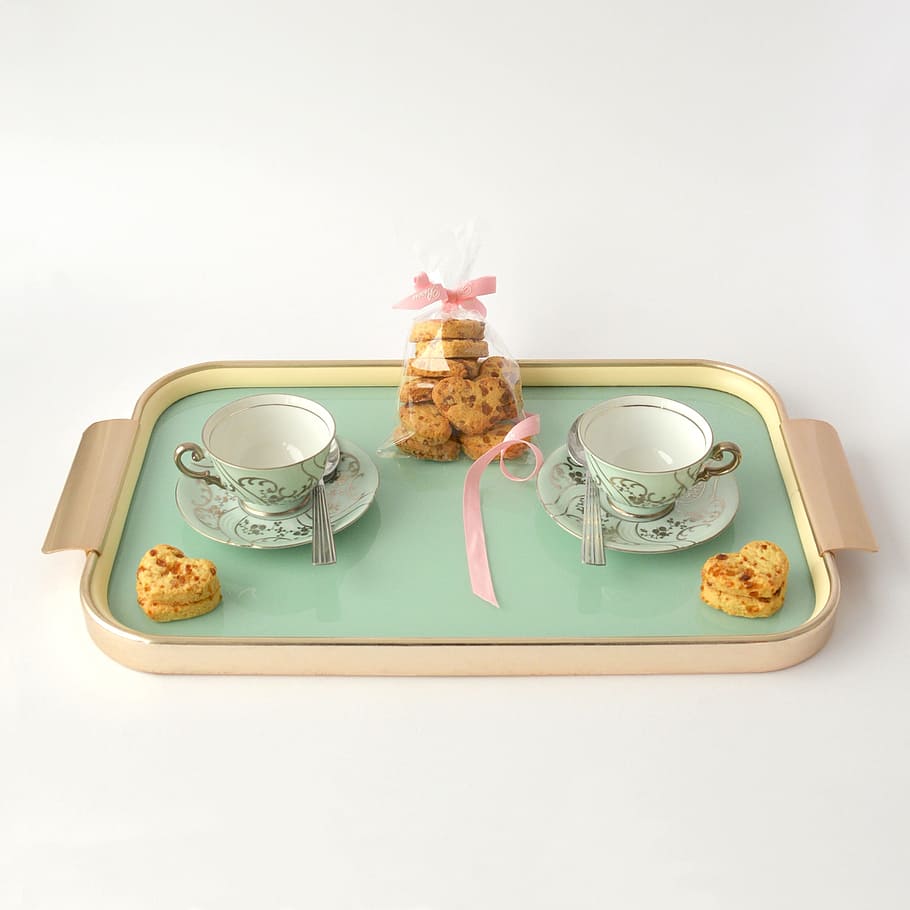 brunch, hunger, cup, tea, serve, cookie, food and drink, indoors HD wallpaper