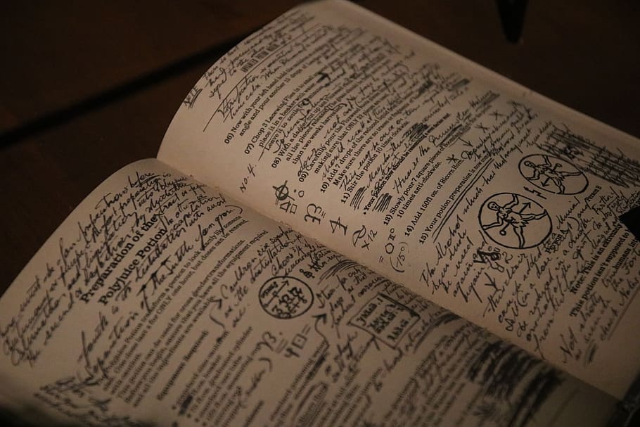 books, writing, spellbook, notes, communication, paper, the past HD wallpaper