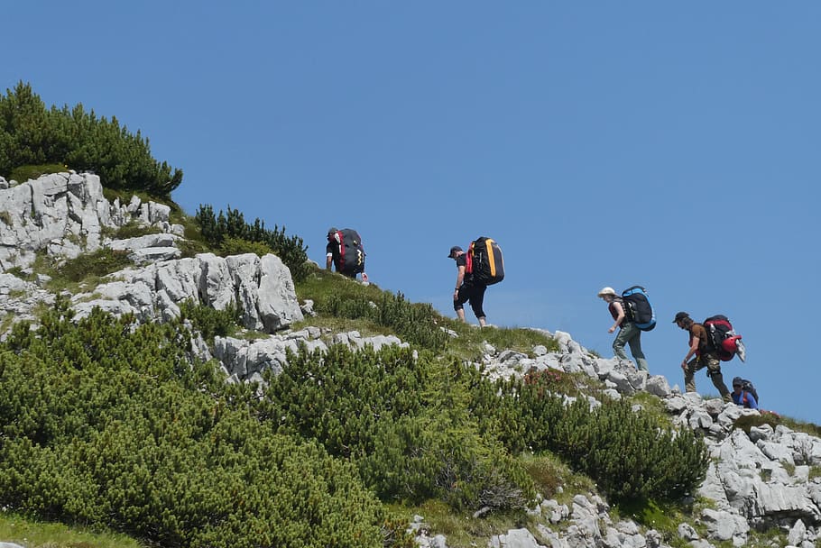 climbing, mountains, load, adventure, paragliding, activity HD wallpaper