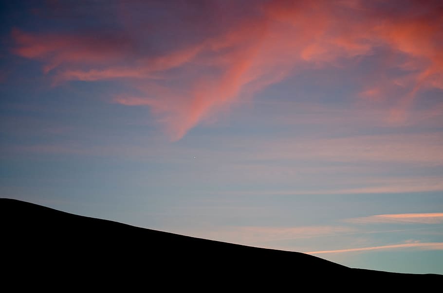 horizon, mountain, cloud, sky, sun, sunrise, sunset, sunlight HD wallpaper