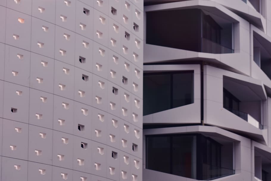 White High-rise Building, architectural design, architecture HD wallpaper
